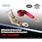 Tie 4 Safe 2" x 8' Off-Road Ratchet Tie Down Strap w/Snap Hook Auto Hauler Tow Truck Red, 4PK RT47-8-R-C-4 - alternate 1